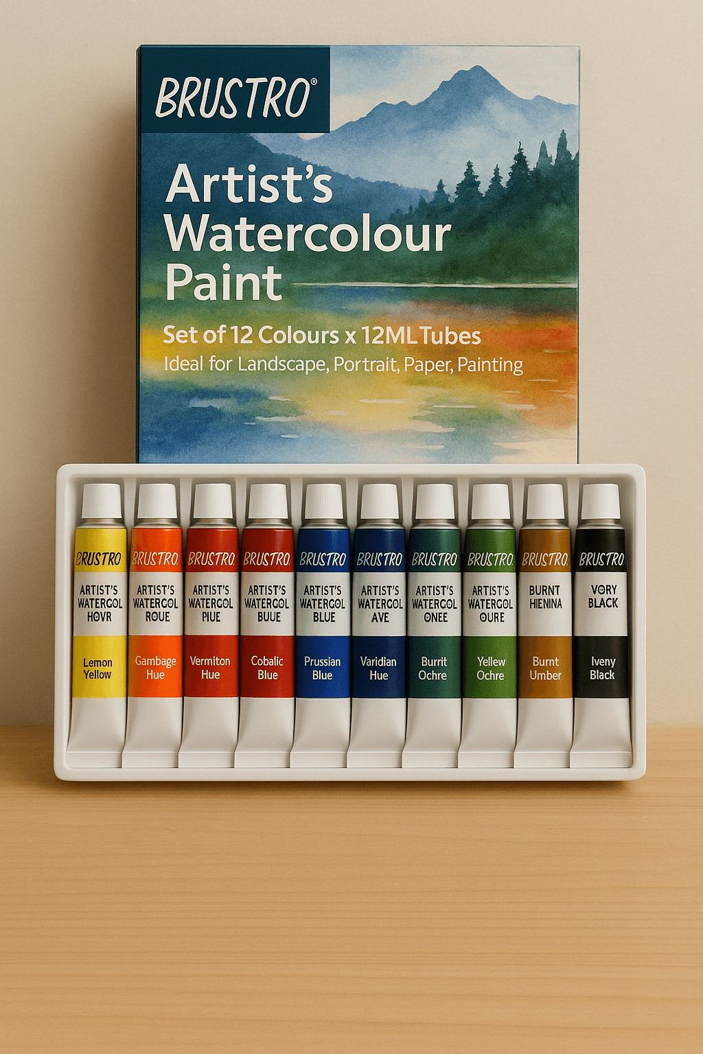 BRUSTRO Artist's Watercolour Paint